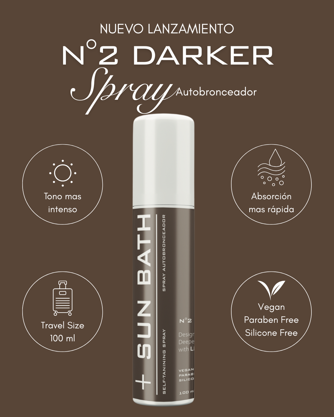 SPRAY AUTOBRONCEADOR Nº2 DARKER