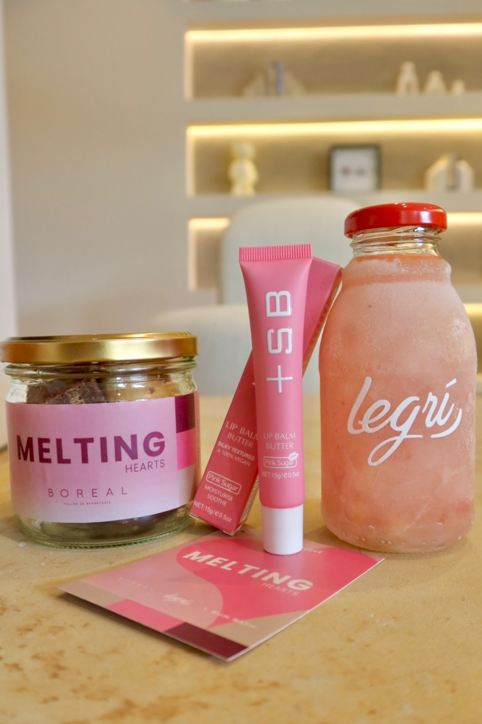 Boreal & Legri + SUNBATH Buttergloss